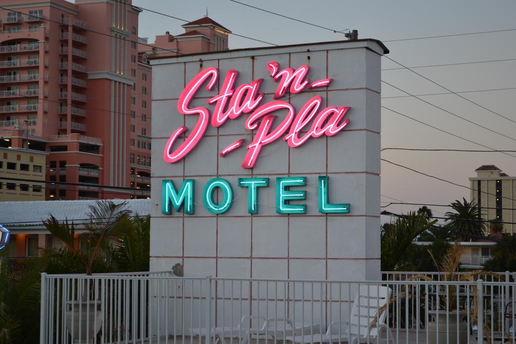 Sta N Pla Motel Clearwater Beach Buitenkant foto